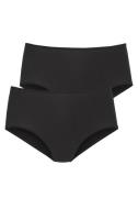 Lascana Tailleslip van zachte en hoog elastische microvezel (Set van 2...