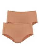 Lascana Tailleslip van zachte en hoog elastische microvezel (Set van 2...