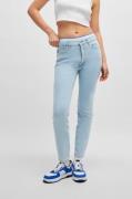 HUGO Blue Skinny fit jeans Malu Skinny fit met gemiddelde taillehoogte