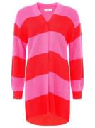 Zwillingsherz Cardigan Katja gestreepte vest met wolpercentage, one si...