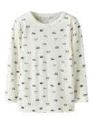 Name It Shirt met lange mouwen NMMWANG WOOL NEEDLE LS TOP NOOS