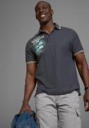 Man's World Poloshirt Korte mouwen, casual pasvorm, met trendy print, ...