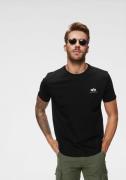 Alpha Industries Shirt met ronde hals BASIC T SMALL LOGO