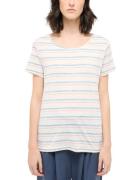 MUSTANG Shirt met print Style Alma in streep-look