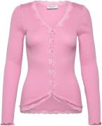 rosemunde Vest Babette Silk Cardigan prachtige vintage kantafwerking, ...