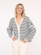 Zwillingsherz Vest Strepen met figuurvriendelijke snit, one size