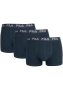 Fila Boxershort MAN BOXER SHORTS met elastische logoband (Set van 3)