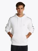 Tommy Hilfiger Hoodie GLOBAL STRIPE HOODY met strepen in tommy-kleur o...