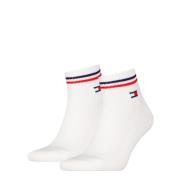 Tommy Hilfiger Korte sokken TH UNI TJ QUARTER 2P ICONIC Half-terry zoo...