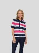 Rabe Poloshirt met colourblocking