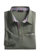 Marco Donati Poloshirt Shirt met lange mouwen (1-delig)