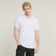 G-Star RAW Poloshirt Dunda slim fit Logo-embossing op de borst