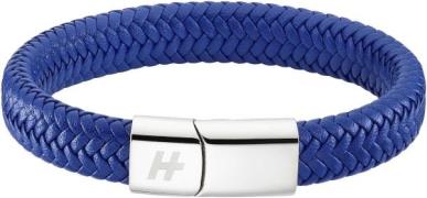 HECHTER PARIS Leren armband Sieraden cadeau roestvrijstalen leren armb...