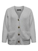 Vero Moda Curve Vest VMCBOOM LS V-NECK BUTTON CARDI NOOS CUR