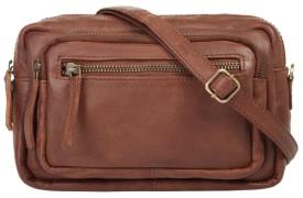 WouWou Schoudertas echt leder