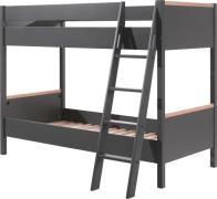 Vipack Stapelbed Londen met melamine-oppervlak en rolbodem