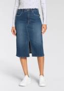 KangaROOS Jeans rok in midi-lengte met split