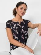 Classic Inspirationen Shirt met korte mouwen Katoen-modal shirt (1-del...