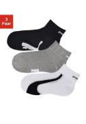 PUMA Korte sokken PUMA UNISEX LIFESTYLE QUARTER 3P (3 paar, 3 paar)