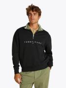 TOMMY JEANS Sweatshirt TJM RLX LINEAR 1/4 ZIP
