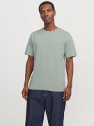 Jack & Jones Shirt met ronde hals JJEORGANIC MELANGE TEE SS O-NECK NOO...