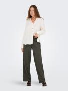 Only Comfortbroek ONLDELL MW WIDE PULL-UP PANT TLR NOOS