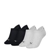 PUMA Sneakersokken PUMA WOMEN CUSHIONED SNEAKER 4P ECOM (Set van 4)