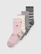 Tommy Hilfiger Sokken TH KIDS SOCK 4P BRETON STRIPE ECOM (4 paar)
