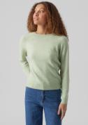 Vero Moda Trui met ronde hals VMDOFFY LS O-NECK BLOUSE GA NOOS