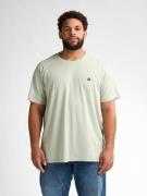 Petrol Industries Shirt met ronde hals met geborduurd logo