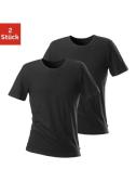 H.I.S T-shirt met ronde hals perfect als ondershirt (2-delig, Set van ...