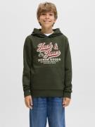 Jack & Jones Junior Hoodie JJELOGO SWEAT HOOD 2 COL AW25 NOOS JNR