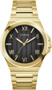 Guess Kwartshorloge Vinyl Horloge, herenhorloge, stalen band, mineraal...