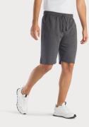 KangaROOS Sweatshort Korte joggingbroek van zachte sweatstof met koord