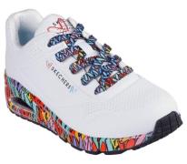 Skechers Sneakers Uno Plateausneaker, veterschoen met sleehak