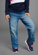 KangaROOS Stretch jeans Stretchjeans met applicatie