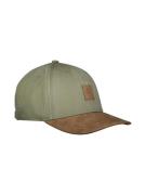 Lerros Baseball pet LERROS basecap van canvas, met kunstlederen klep