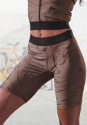 active by Lascana Functionele short FIETSBROEKJE met glanzende 3d-opdr...