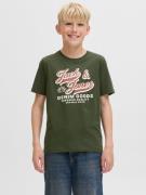 Jack & Jones Junior T-shirt JJELOGO TEE SS ONECK 2 COL AW25 NOOS JNR