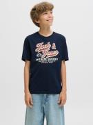 Jack & Jones Junior T-shirt JJELOGO TEE SS ONECK 2 COL AW25 NOOS JNR