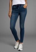 Arizona Stretch jeans wijdere pijp, normale taillehoogte, enkel-lang, ...