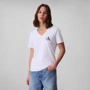 Calvin Klein Shirt met korte mouwen A- Logo VN 2 pack Tee (Set van 2)