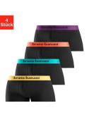 Bruno Banani Hipster strak zittende boxershorts met logo webband van k...