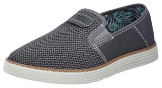 Rieker Instappers Espadrilles, zomerschoen met contrasterende decorati...