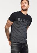 Bruno Banani T-shirt korte mouw, smal gesneden, casual-stijl, van kato...