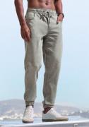 John Devin Joggingbroek Jogpants Joggpants met elastische band van zac...
