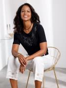 Lady Shirt met ronde hals Shirt met korte mouwen (1-delig)