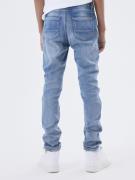 Name It Comfortjeans NKMROBIN voor jongens met knoopsluiting en elasti...