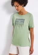 STREET ONE T-shirt met glansprint