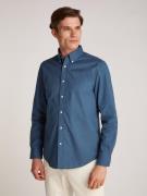 Tommy Hilfiger Businessoverhemd FLEX POPLIN SOLID RF SHIRT met button-...